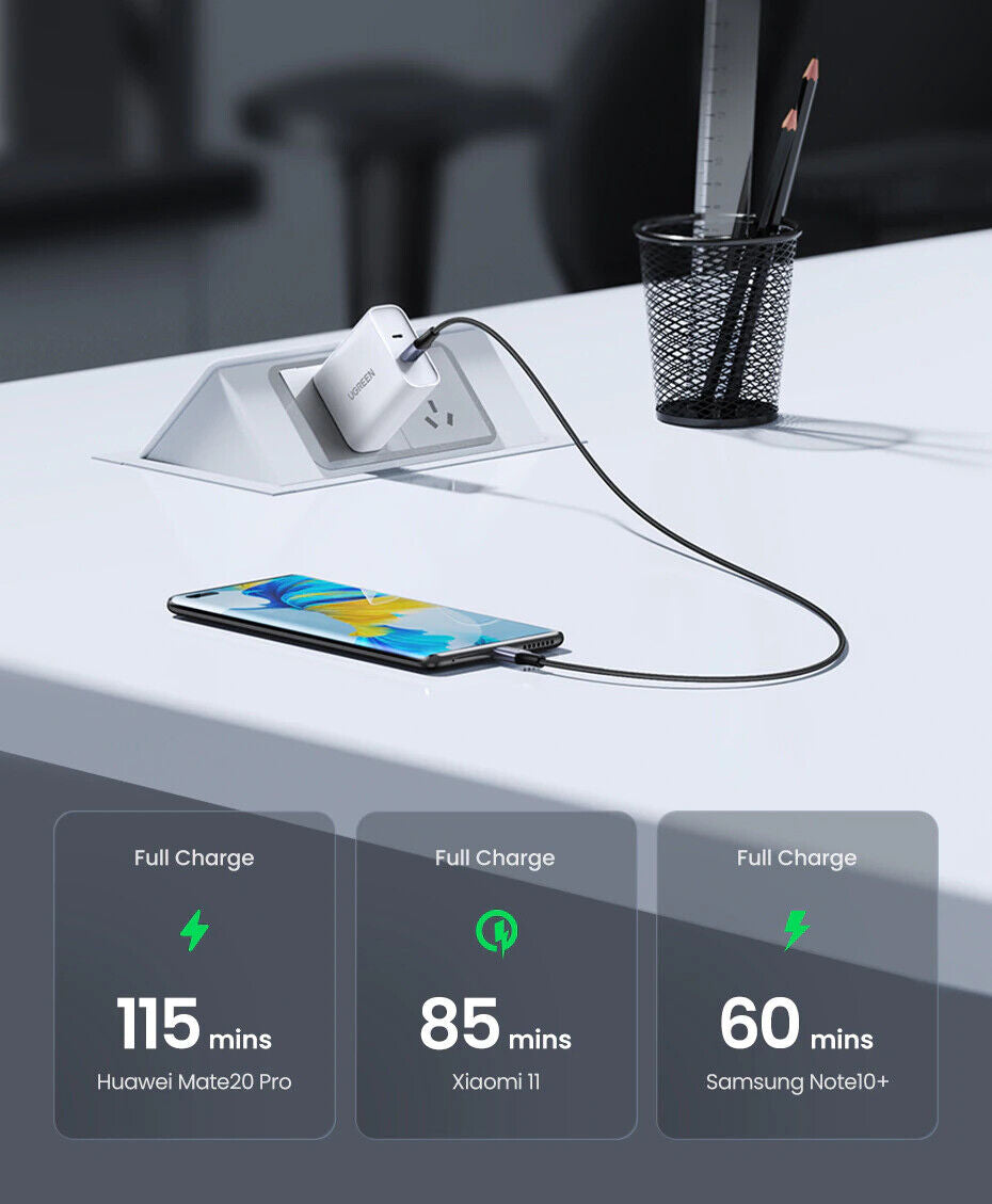 Ugreen 240W USB C to USB C Fast Charger Cable 48V/5A PD3.1 Charging Data