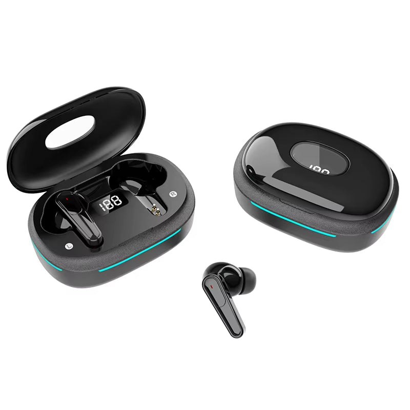 TWS Bluetooth Wireless Earbuds Dual Mic ENC Earphones for Android & Iphone