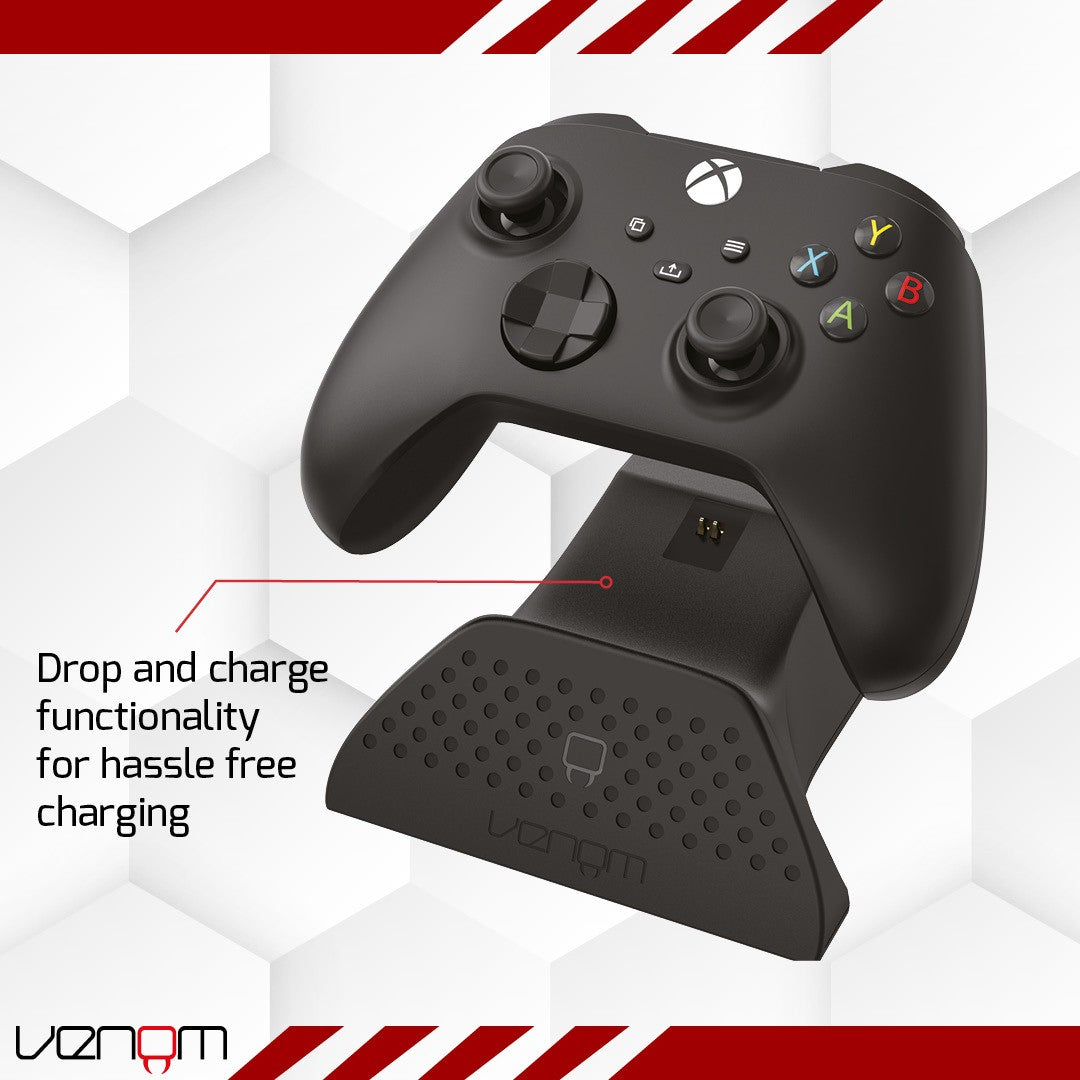 Xbox Charging Dock with Rechargeable Battery Pack for Series X Series S Xbox One