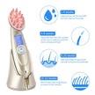 Electric Laser Hair Growth Comb Infrared EMS RF Vibration Massager Microcurrent Hair Care Hair Loss Treatment Hair Regrowth