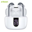 Wireless Bluetooth Earbuds Headphones 52 Hrs Playtime IPX7 Waterproof 4 Mic Call Noise Cancelling with LED Display Charging Case