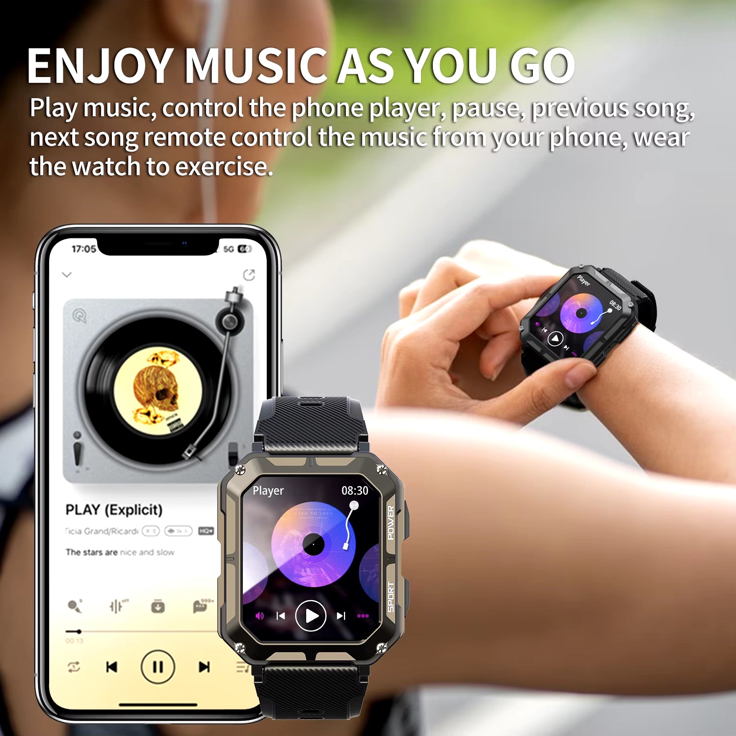 Smart Watch Men 1.83