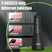 Dental Oral Irrigator USB Rechargeable Teeth Cleaner Portable Dental Water Flosser 5 Modes IPX7 Mouth Washing Machine